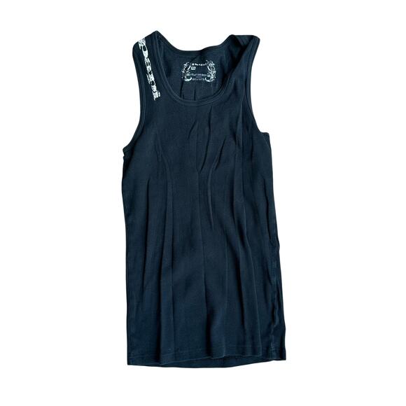 Papi Men's Tank Top Black Back Design Medium - Picture 1 of 4